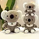 Plush Mascot Cuddly Toy Koala Bear Gray 23cm Plīša rotaļlietas