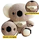 Plush Mascot Cuddly Toy Koala Bear Gray 23cm Plīša rotaļlietas