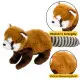 Plush Mascot Cuddly Toy Panda Red 45cm Plīša rotaļlietas