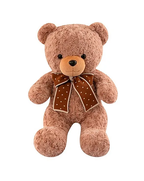 Plīša talismans plīša rotaļlieta lācītis ar loku Polka Dots 45cm