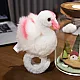 Plush Swan Mascot Wristband Bracelet Hand White Plush toys