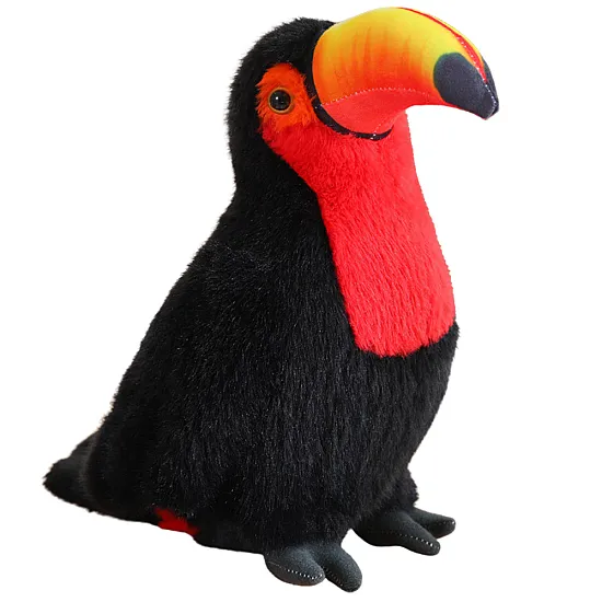 Punainen pehmolintu 30 cm