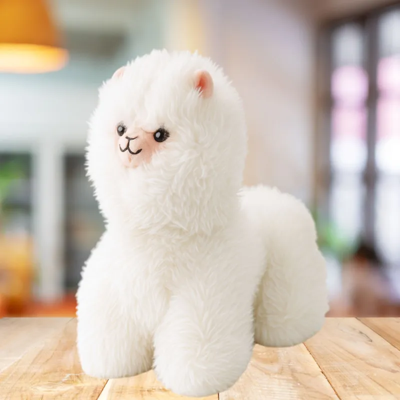 Plush Toy Cuddly Toy Llama White 40 x 40cm Plīša rotaļlietas