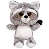 Plush Toy Raccoon Cuddly Toy Big Eyes 22cm Plīša rotaļlietas