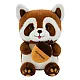 Plush Toy Raccoon with Acorn 23cm Plīša rotaļlietas