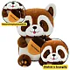 Plush Toy Raccoon with Acorn 23cm Plīša rotaļlietas