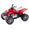 Quad Terrain Drive Treaded Wheels Red Rotaļlietu automašīnas