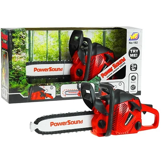 Realistic Big Chainsaw with Sound Darba rīki