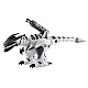Attālināti vadāms balts dinozaurs Dinozauri