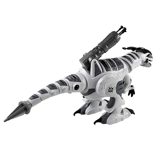 Attālināti vadāms balts dinozaurs Dinozauri