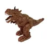 Tālvadības brūnais dinozaurs ar tvaika efektu Dinozauri