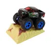 Resorak Monster Truck  Pull Back drive  Rubber tyres Metal body + Evolving Ramp Rotaļlietu automašīnas