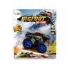 Resorak Monster Truck  Pull Back drive  Rubber tyres Metal body + Evolving Ramp Rotaļlietu automašīnas