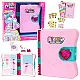 Secret Diary Padlock Notebook Locker Key Accessories Pink Saimnieki
