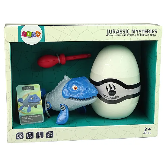Balts dinozaura olu ar armatā Mosasaurus dinozauram. Dinozauri