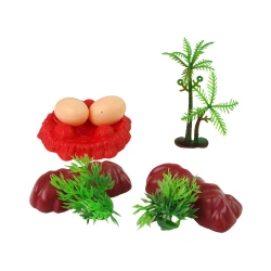 Dinozauru figūriņu komplekts ar piederumiem, 15 daļas