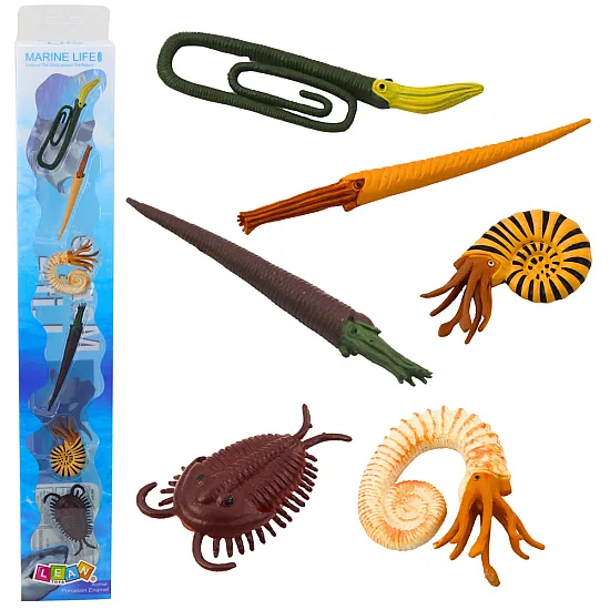 Jūras radību figūriņu komplekts 6-9 cm 6 gab. Dzīvnieku figūriņas