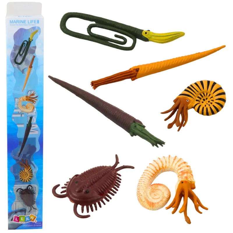 Jūras radību figūriņu komplekts 6-9 cm 6 gab. Dzīvnieku figūriņas