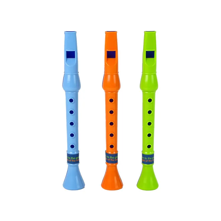 Triju flautu komplekts bērniem Mūzikas instrumentai