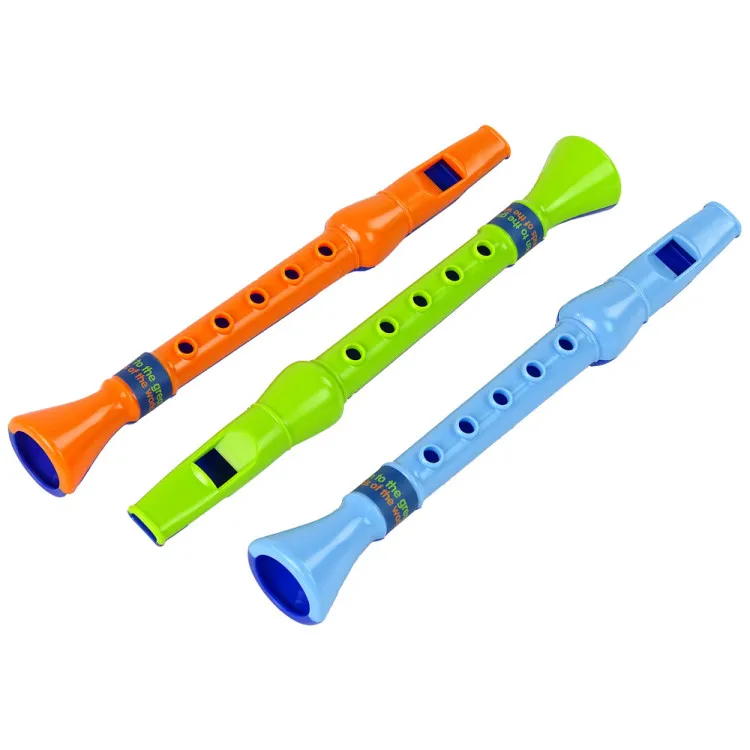 Triju flautu komplekts bērniem Mūzikas instrumentai