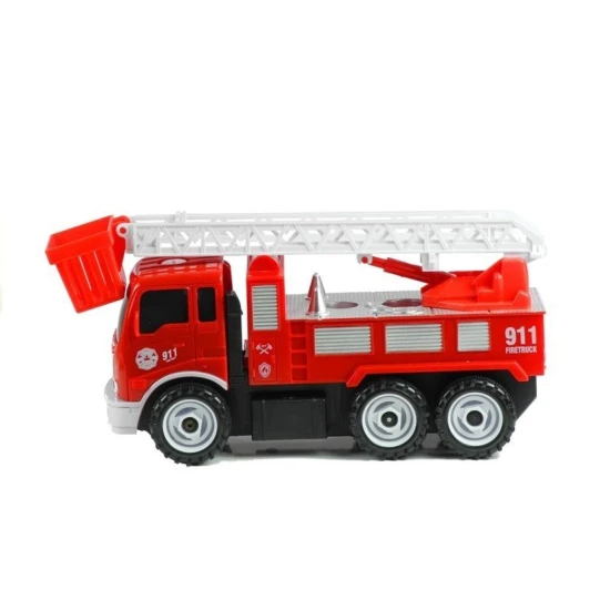 Ugunsdzēsības mašīnas ar kāpnēm demontāža