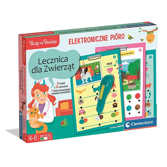 Talking pen animals in Polish Clementoni 50389 Outdoor