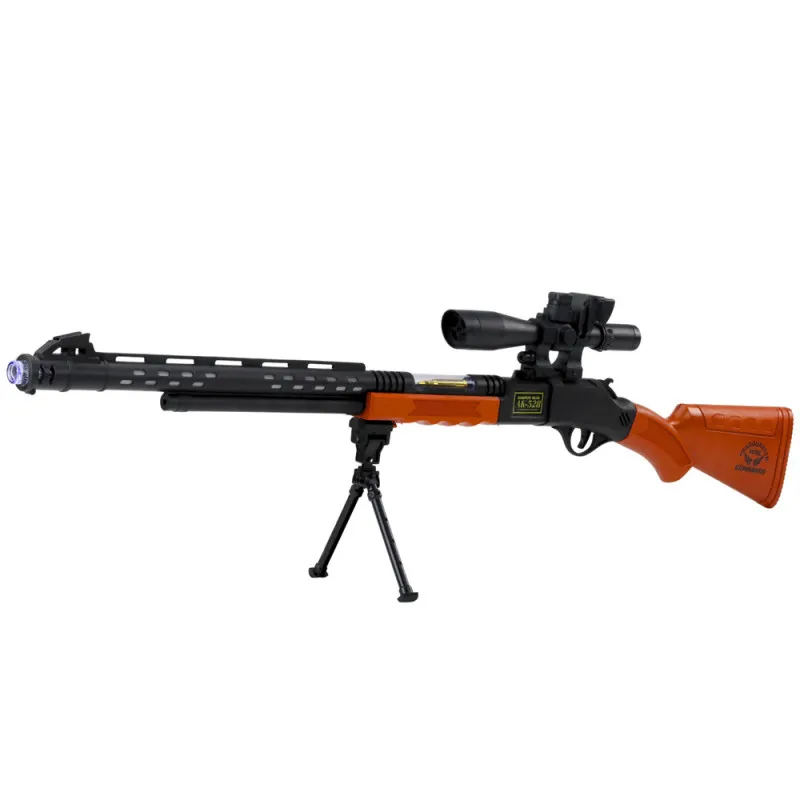 Rotaļlietu snaipera šautene AK-528 ar statīvu Šautenes