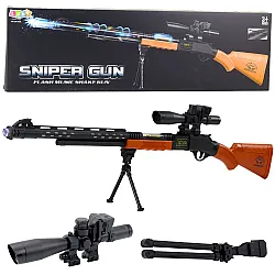 Rotaļlietu snaipera šautene AK-528 ar statīvu