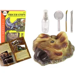 Triceratops dinozaurų kasinėjimų edukacinis rinkinys