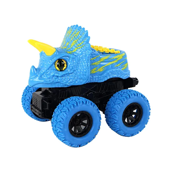 Triceratops Friction Drive Vehicle Blue Rotaļlietu automašīnas