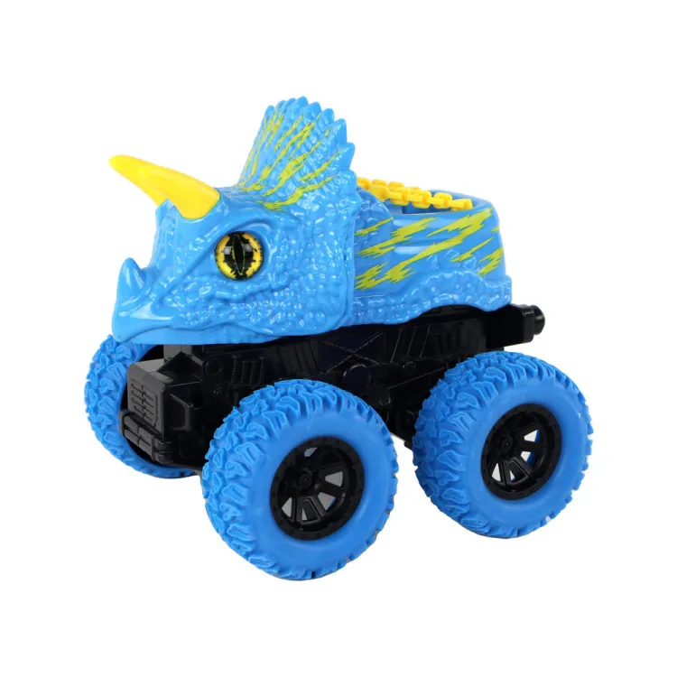 Triceratops Friction Drive Vehicle Blue Rotaļlietu automašīnas