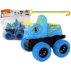 Triceratops Friccia spēka transportlīdzeklis Blue