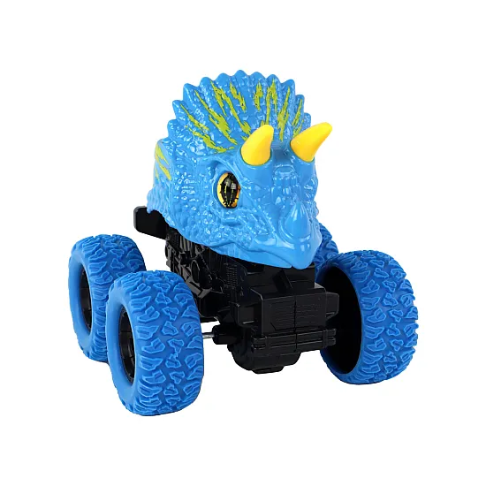 Triceratops Friction Drive Vehicle Blue Rotaļlietu automašīnas