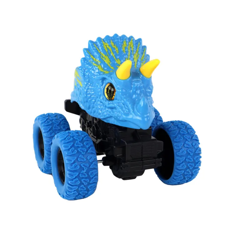 Triceratops Friction Drive Vehicle Blue Rotaļlietu automašīnas