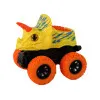 Triceratops Friction Drive Vehicle Yellow Rotaļlietu automašīnas