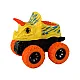 Triceratops Friction Drive Vehicle Yellow Rotaļlietu automašīnas