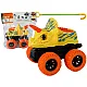 Triceratops Friction Drive Vehicle Yellow Rotaļlietu automašīnas