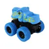Tyrannosaurus Rex Vehicle Friction Drive Blue Rotaļlietu automašīnas