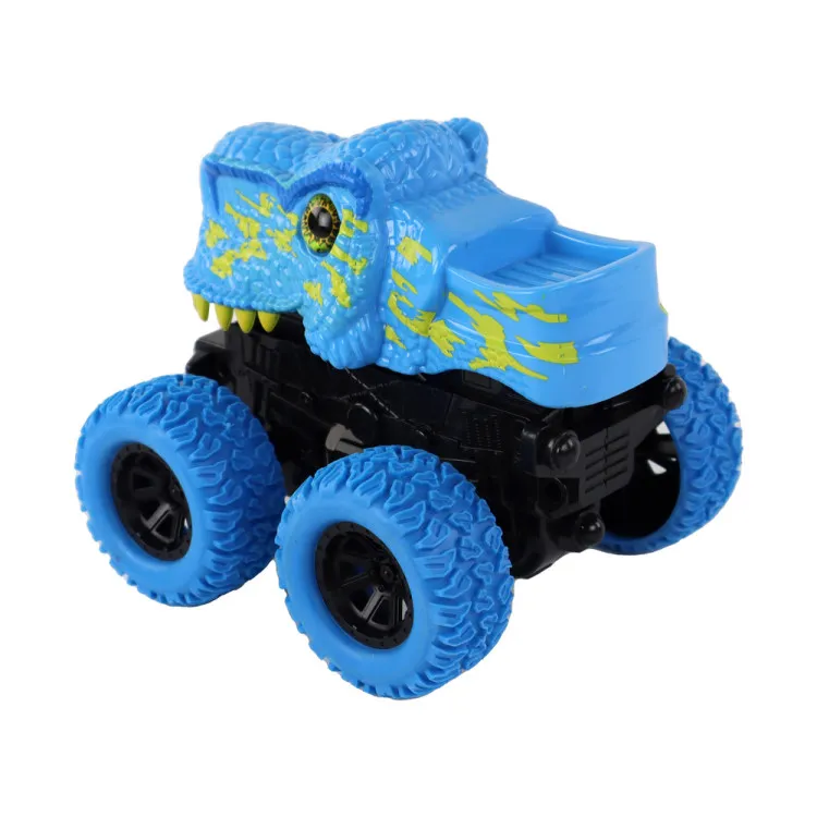 Tyrannosaurus Rex Vehicle Friction Drive Blue Rotaļlietu automašīnas