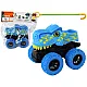 Tyrannosaurus Rex Vehicle Friction Drive Blue Rotaļlietu automašīnas