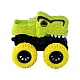 Tyrannosaurus Rex Vehicle Friction Drive Green Rotaļlietu automašīnas