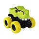 Tyrannosaurus Rex Vehicle Friction Drive Green Rotaļlietu automašīnas