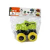 Tyrannosaurus Rex Vehicle Friction Drive Green Rotaļlietu automašīnas