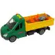 Vehicle Road Car Tipper Drive Friction Drive Road Accessory Sound Rotaļlietu automašīnas