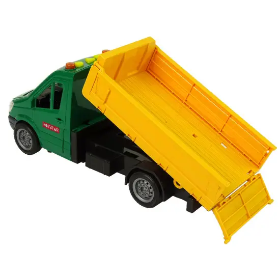 Vehicle Road Car Tipper Drive Friction Drive Road Accessory Sound Rotaļlietu automašīnas