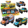 Offroad Car Drive Lights Sounds Orange Blue Rotaļlietu automašīnas