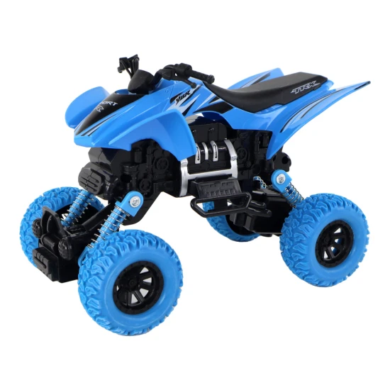 XC Quad Vehicle Friction Drive Blue Rotaļlietu automašīnas