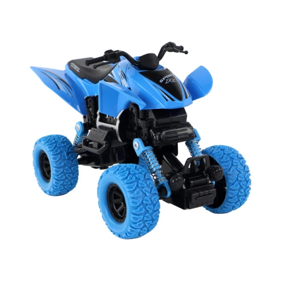 XC Quad Vehicle Friction Drive Blue Rotaļlietu automašīnas