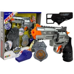 Policijas komplekts ar šauteni un piederumiem