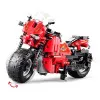 CADA tālvadības motocikls no klucīšiem Konstruktoriši